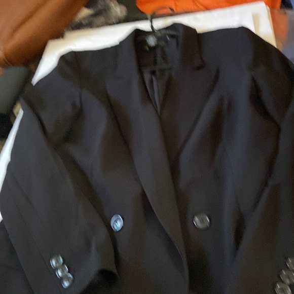 Rachel Zoe faux double breasted jacket - Picture 9 of 14